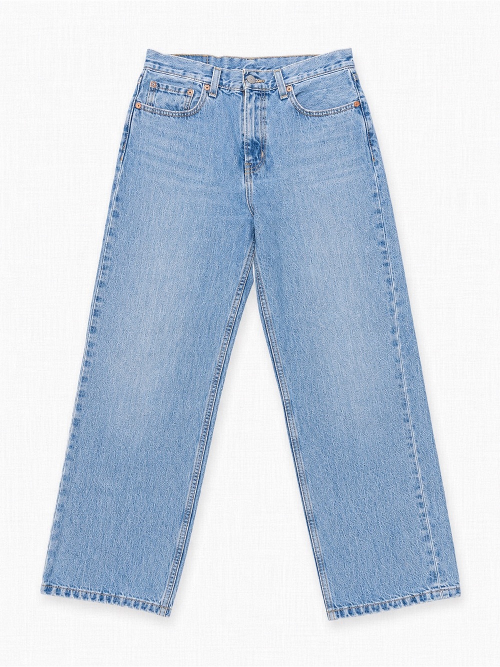 Levi’s Low Pro Straight Jeans Size 26 Light Wash Relaxed Straight Leg Denim
